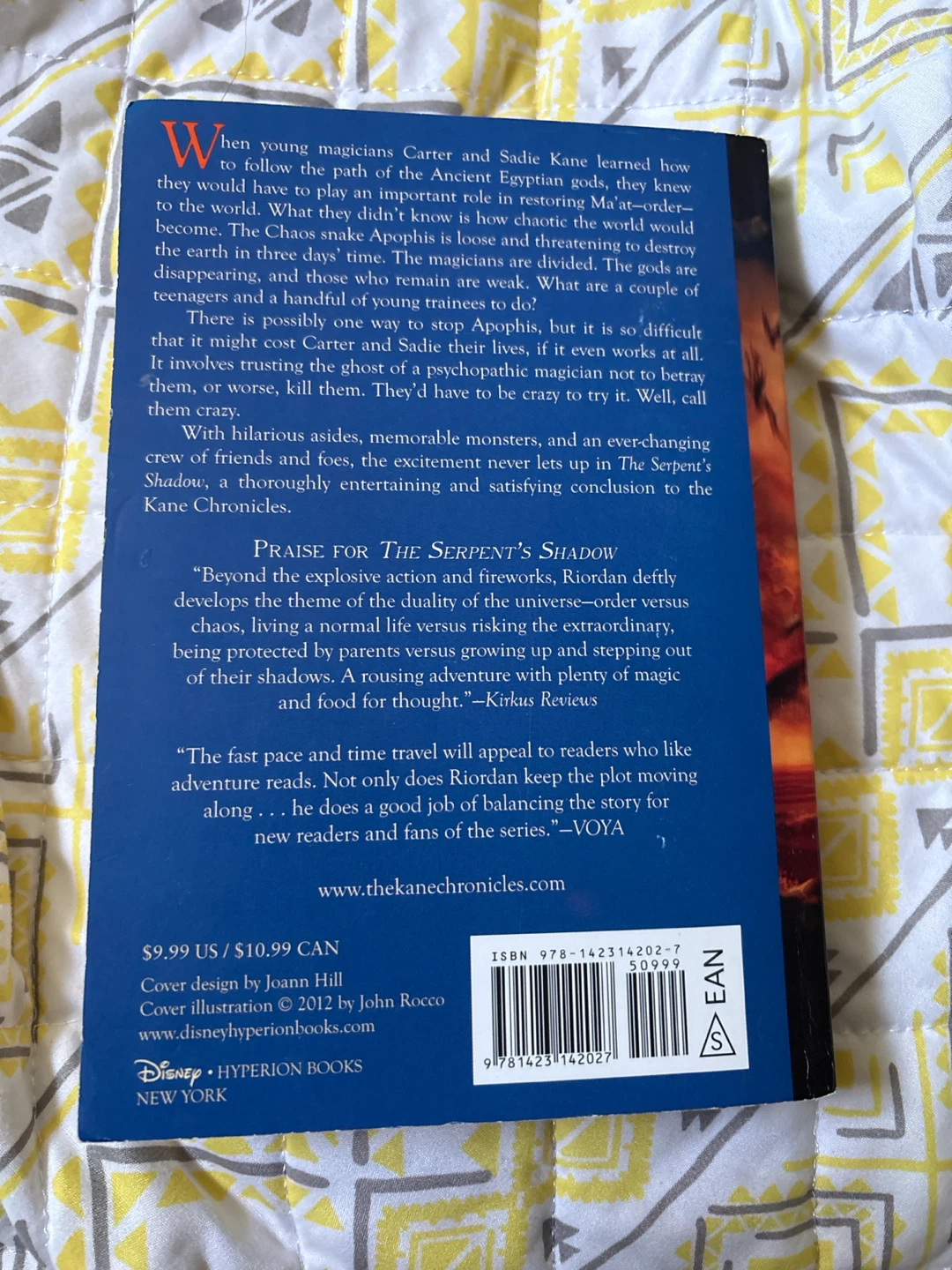 The Serpent's Shadow by Rick Riordan - photo 2