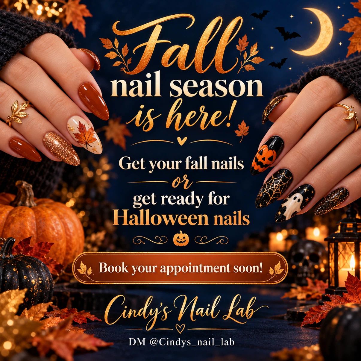 Cindy's Nail Lab Fall & Halloween Services - photo 3