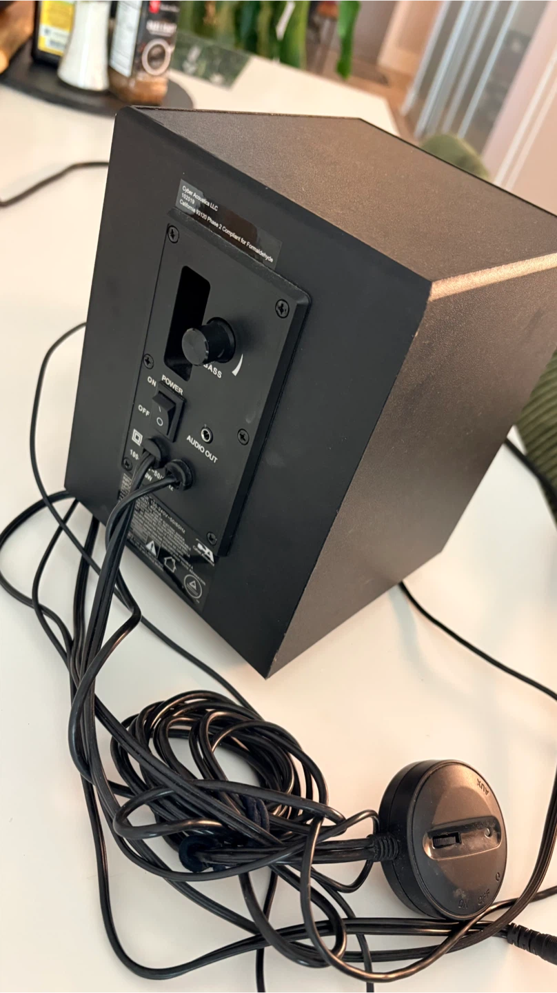 Cyber Acoustics Speaker System with Subwoofer - photo 3
