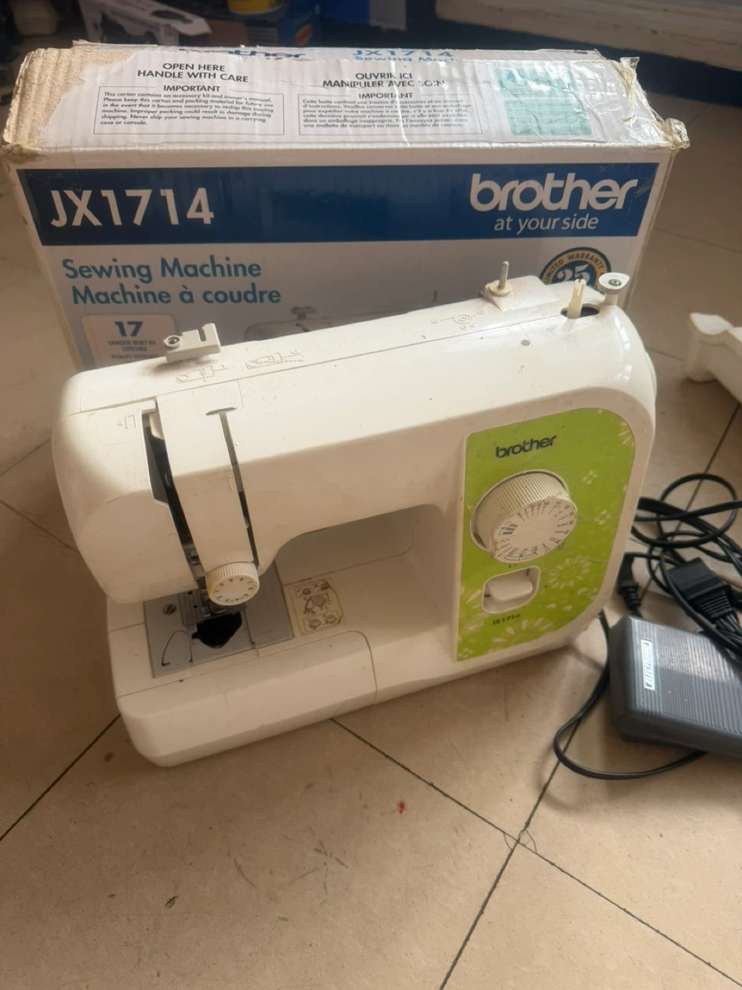 $35 for Brother JX1714 Sewing Machine