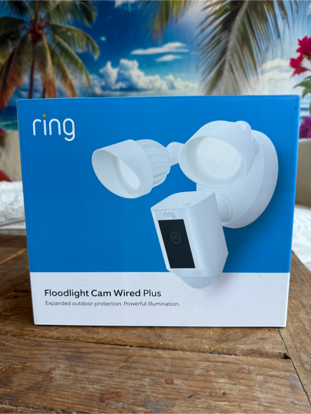 NEW Ring Floodlight Security Camera