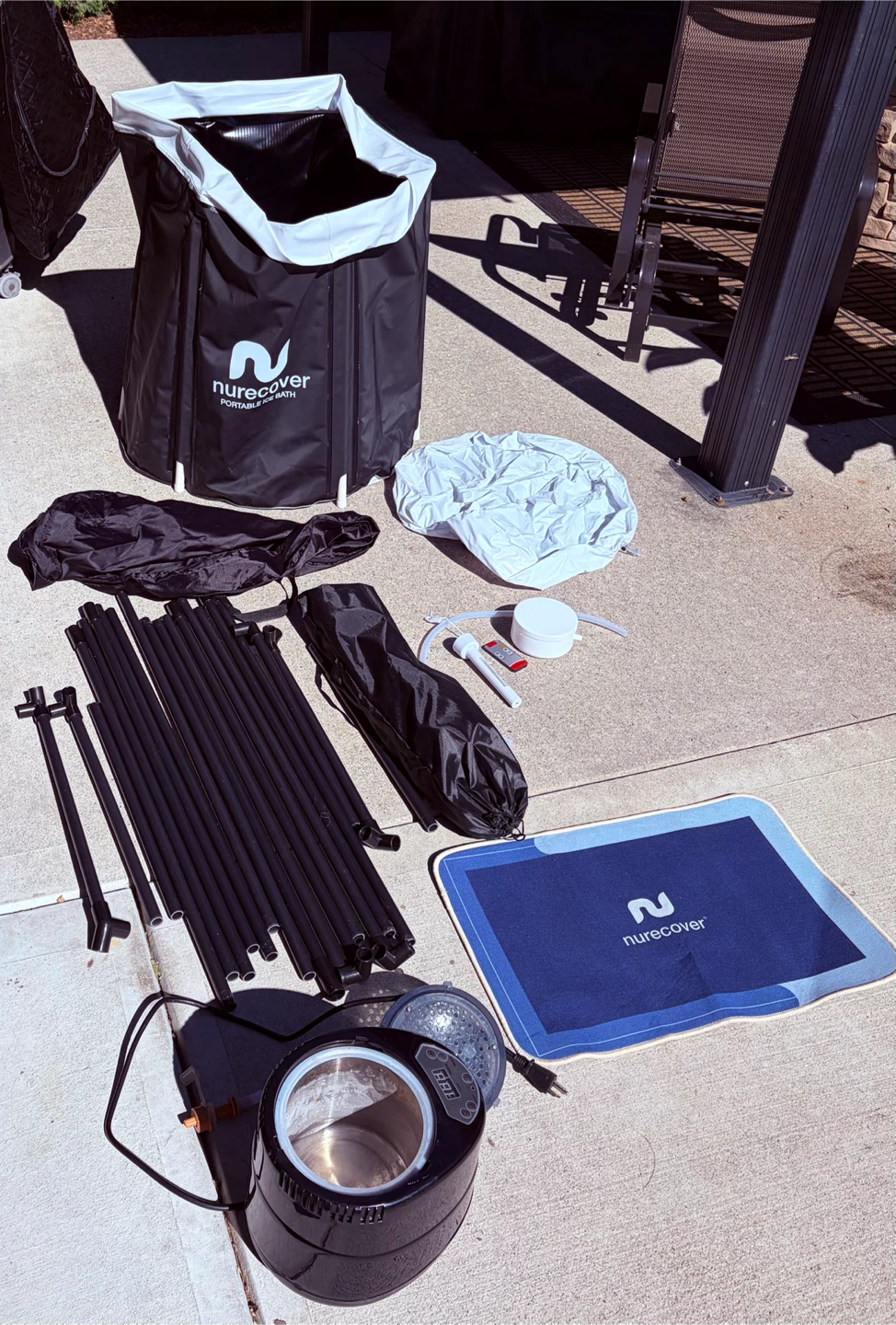 Nurecover Portable Ice Bath with Accessories - photo 2