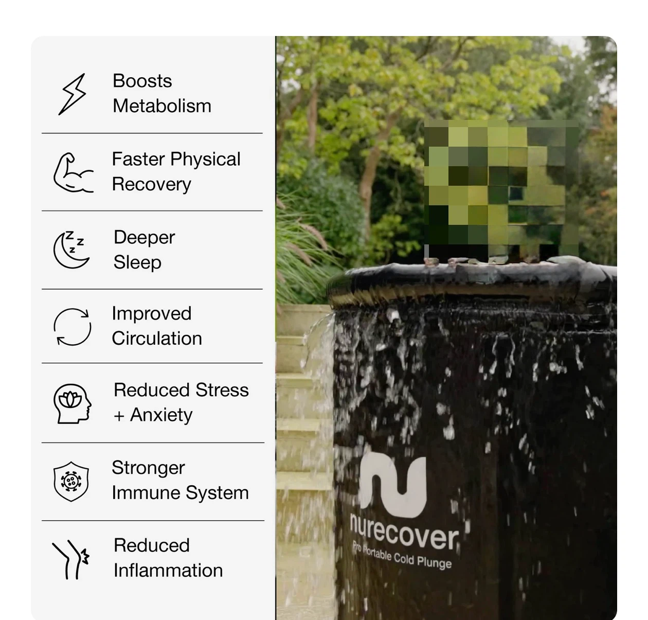 Nurecover Portable Ice Bath with Accessories - photo 4