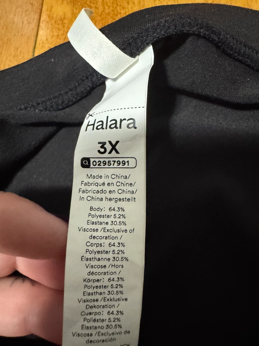 Halara Black Long Sleeve Top - photo 3