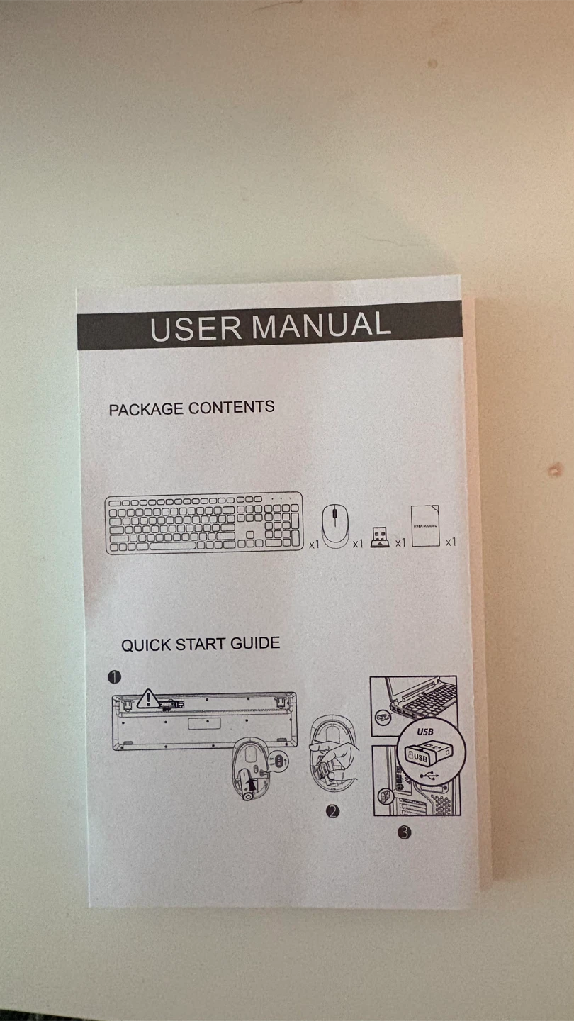 Leadsail Wireless Keyboard and Mouse Combo - photo 3