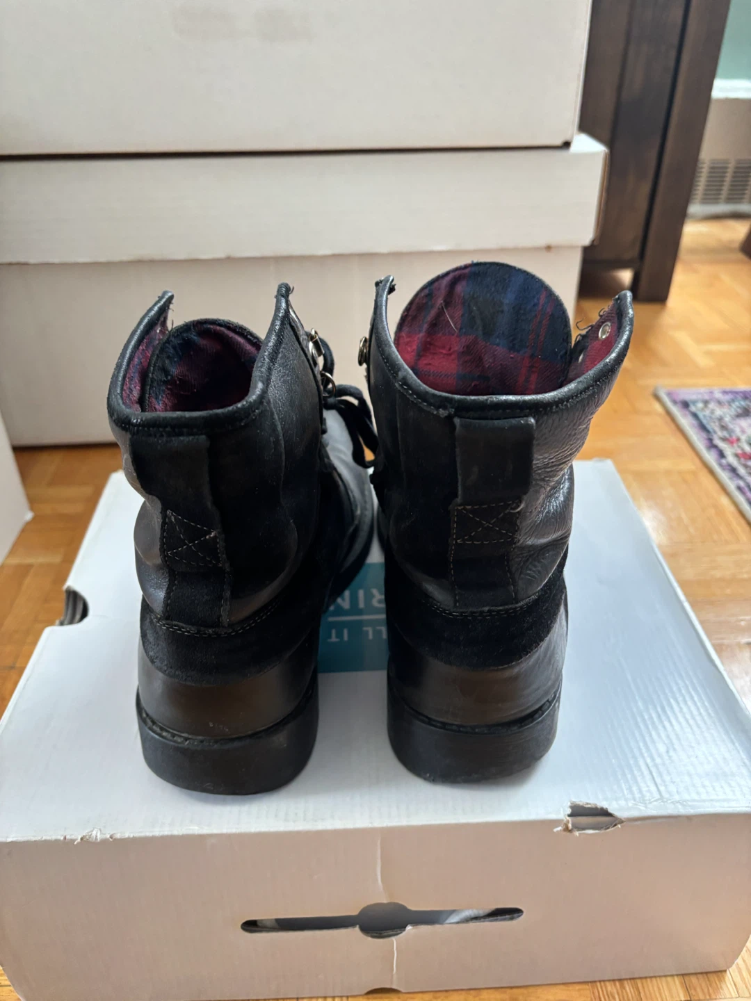 Call It Spring Black Boots Size 9 - photo 4
