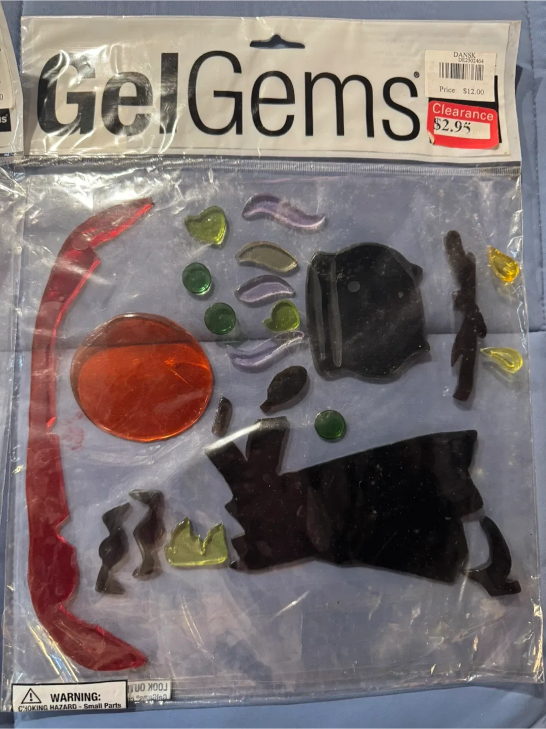 3 Halloween GelGems Window Cling Sets - photo 2