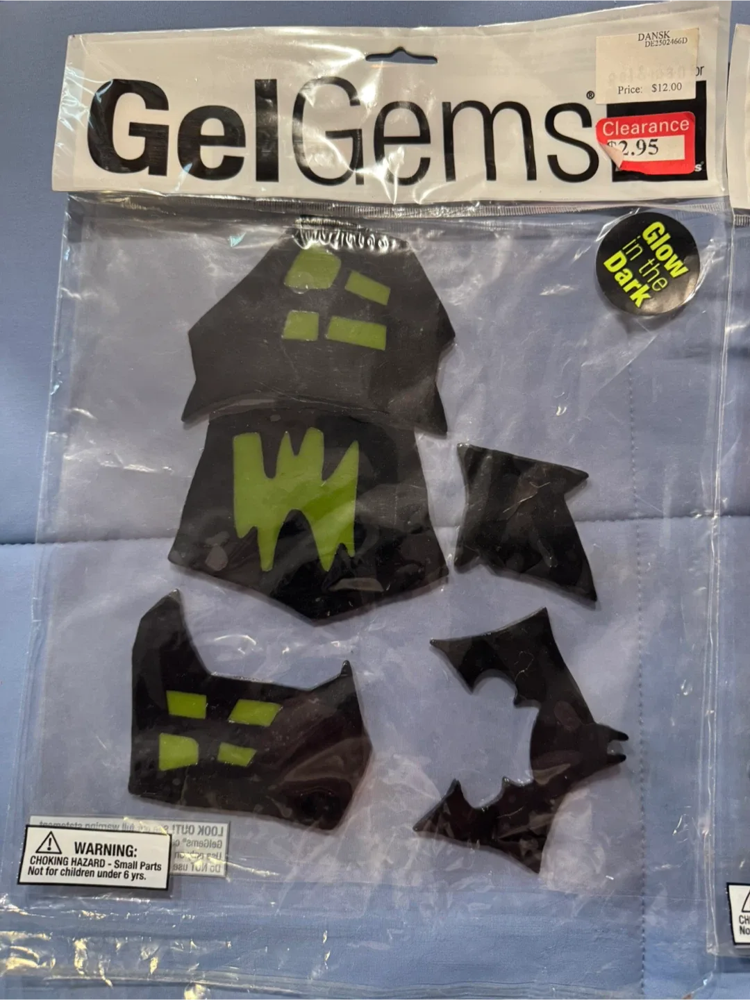 3 Halloween GelGems Window Cling Sets - photo 4