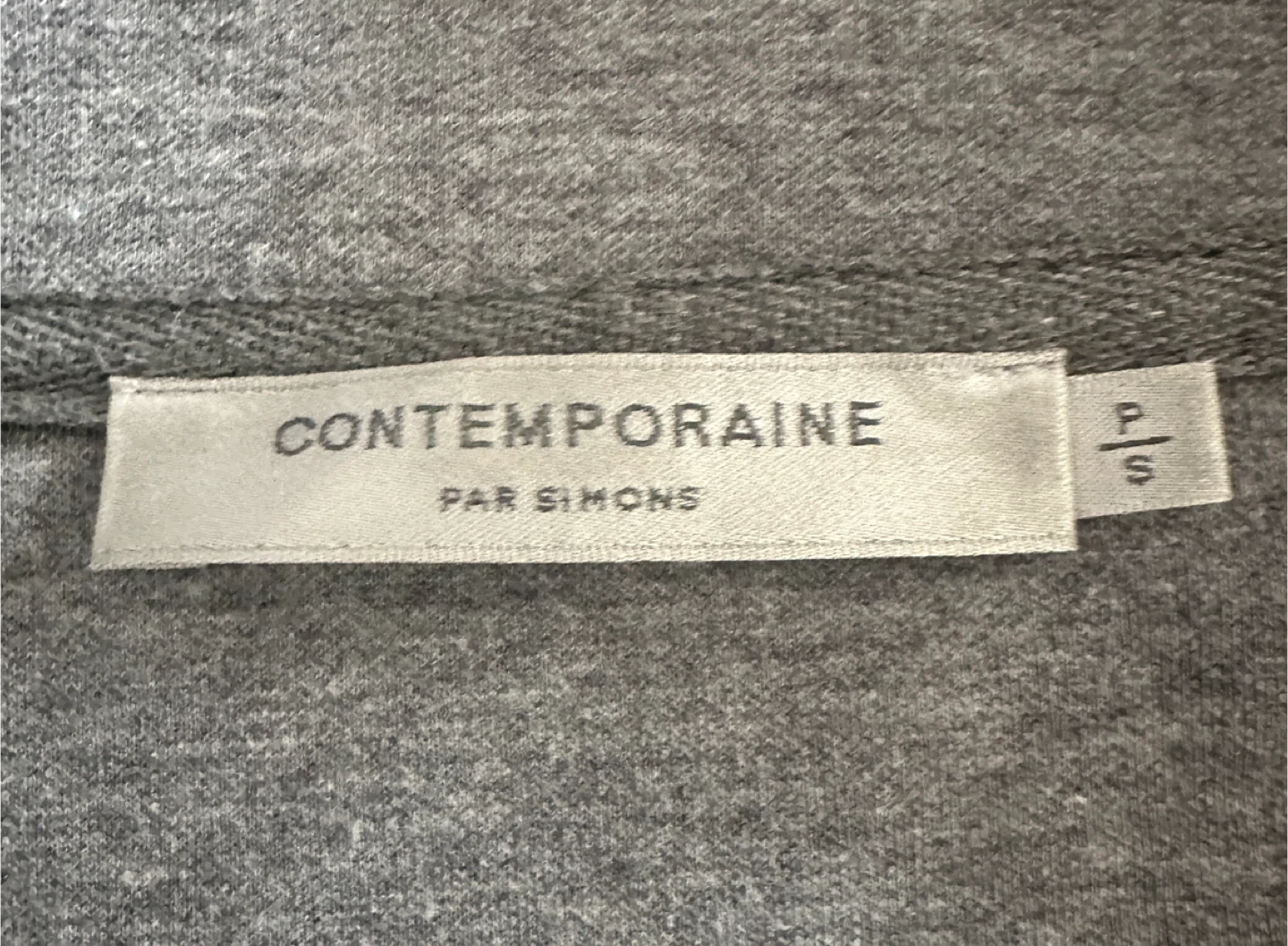 Contemporaine Grey Half-Zip Dress - photo 2