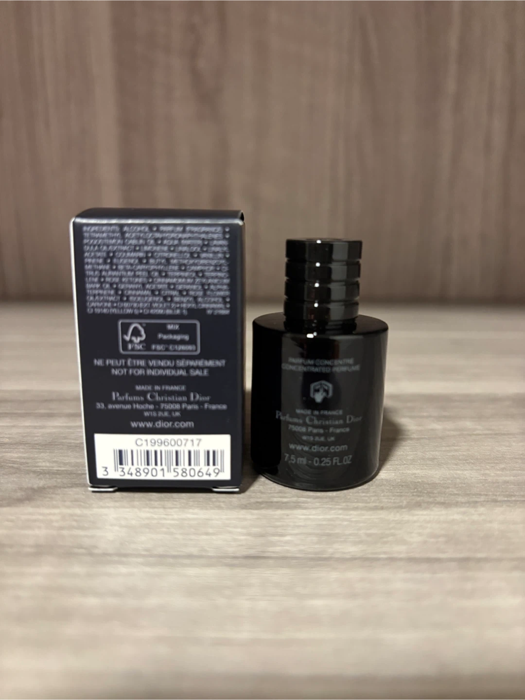 Dior Sauvage Elixir 7.5ml Mini with Original Box - photo 2