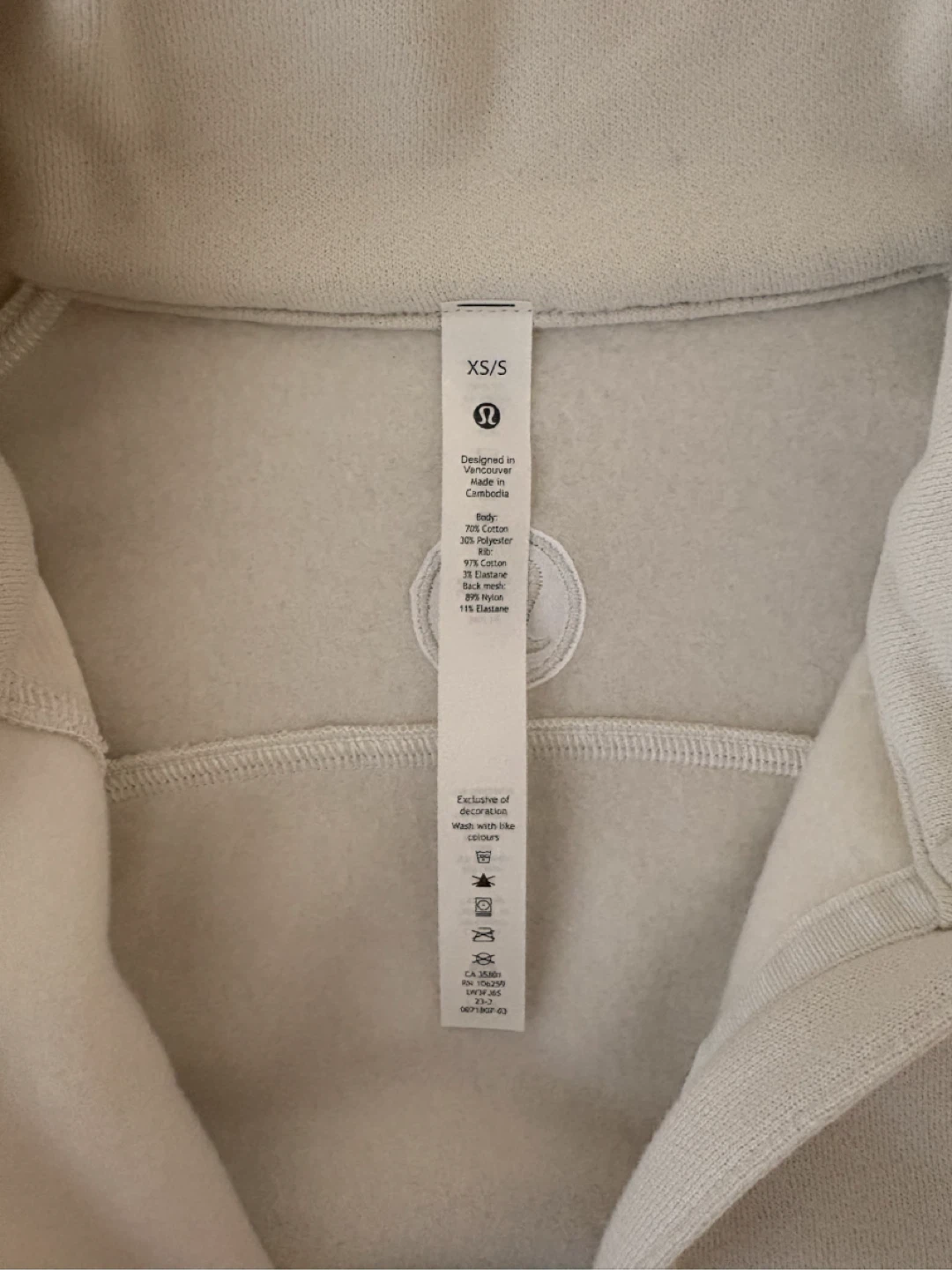 Lululemon Scuba Oversized Funnel Neck XS/S - photo 3