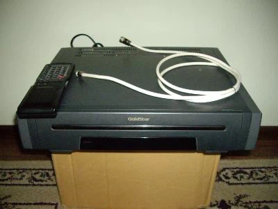 GoldStar VCR with Remote