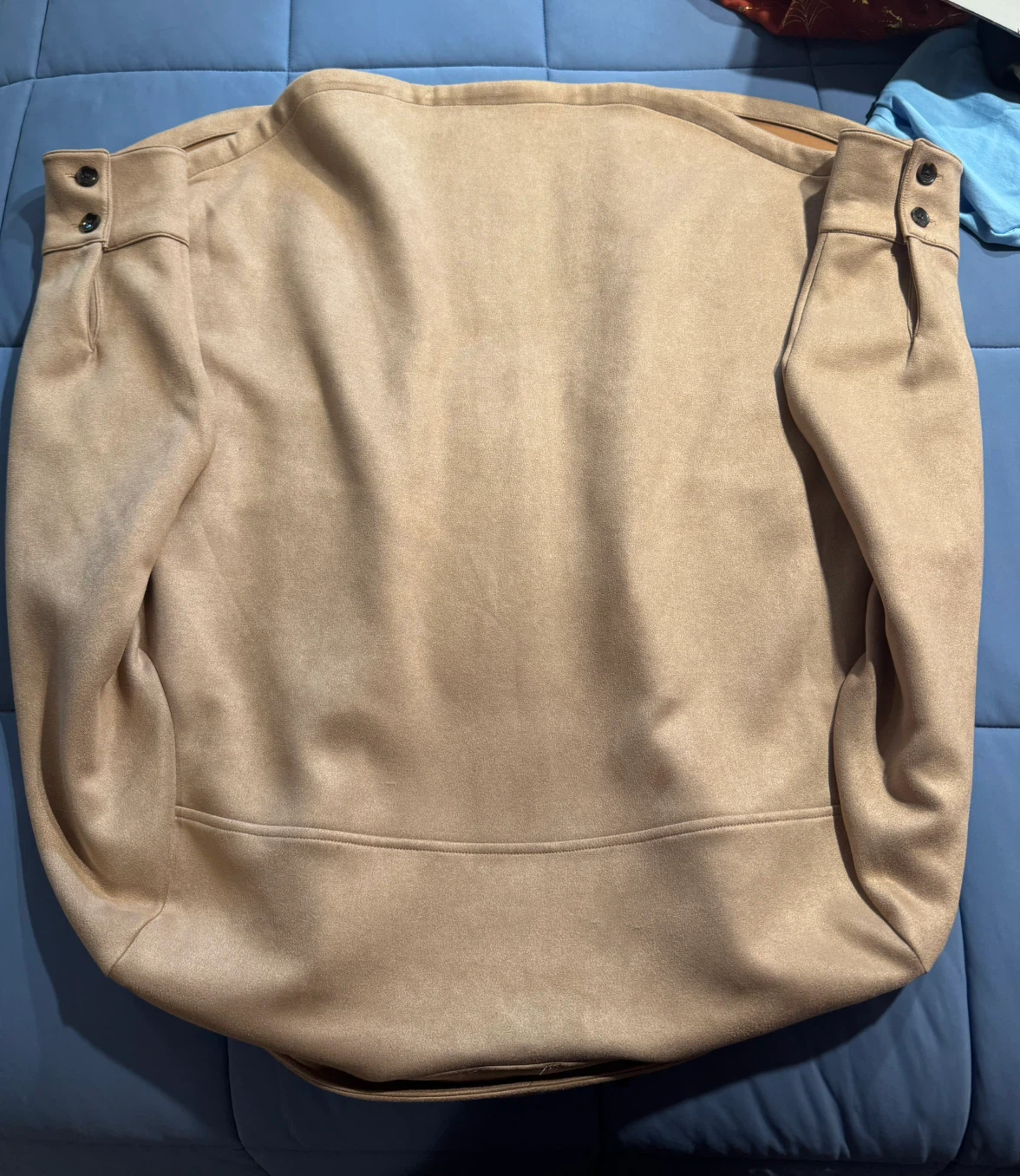 Olsen Tan Suede Shirt Jacket - M - photo 4