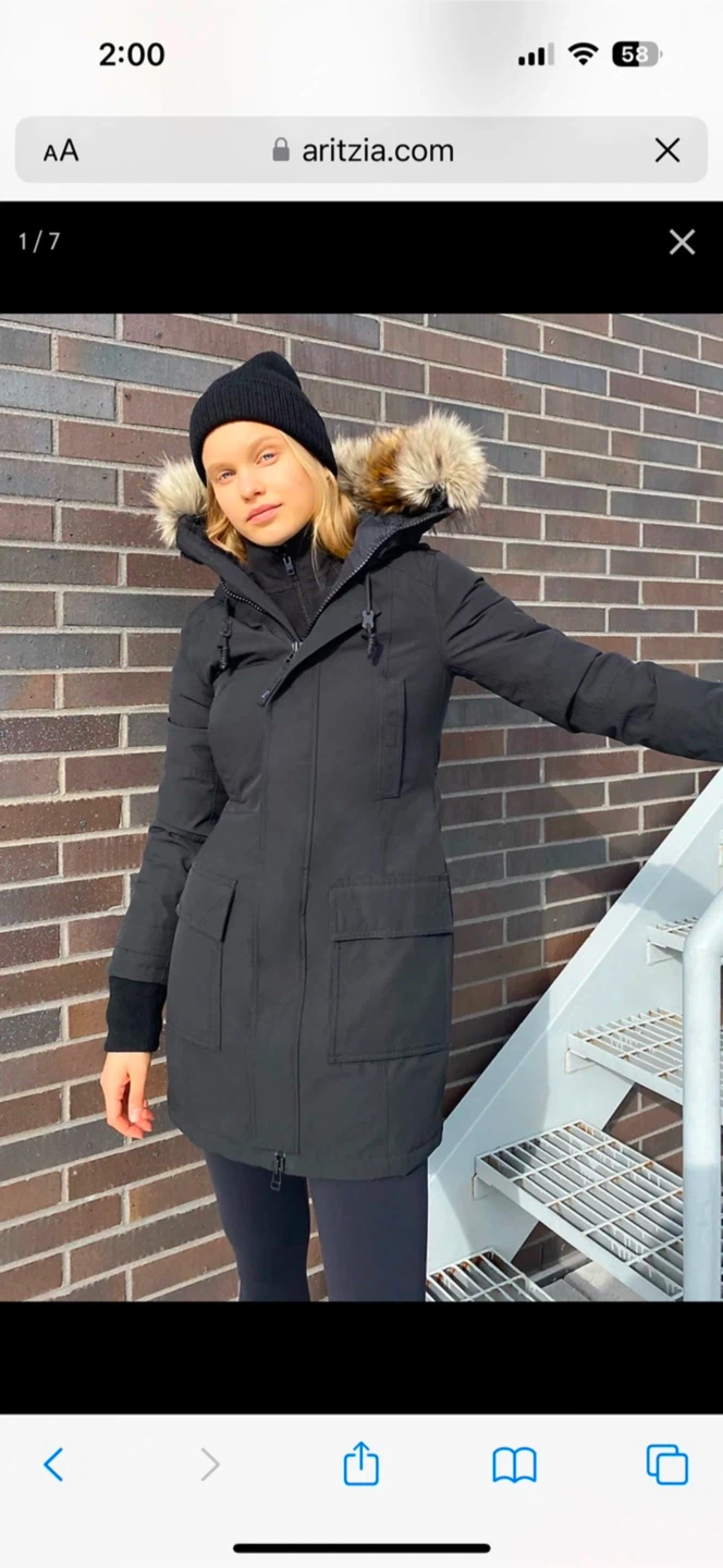 TNA Bancroft Parka Like New