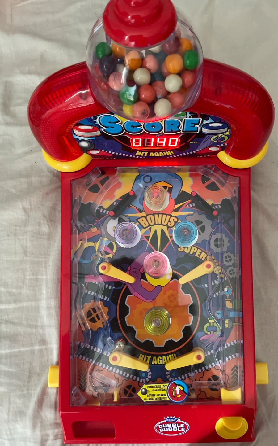Move out sale: Dubble Bubble Gumball Pinball Machine