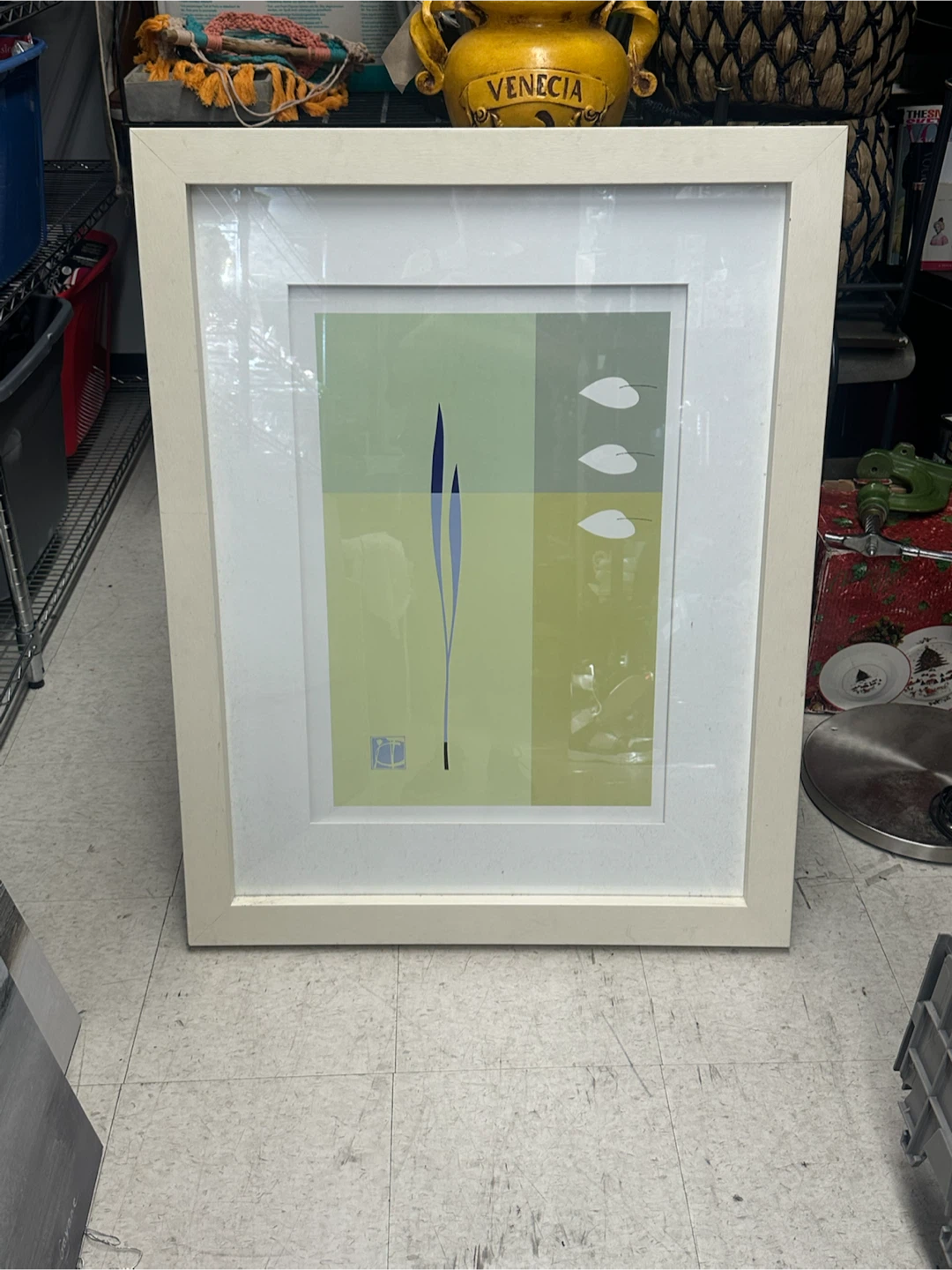 Large Takashi Sakai Framed Print