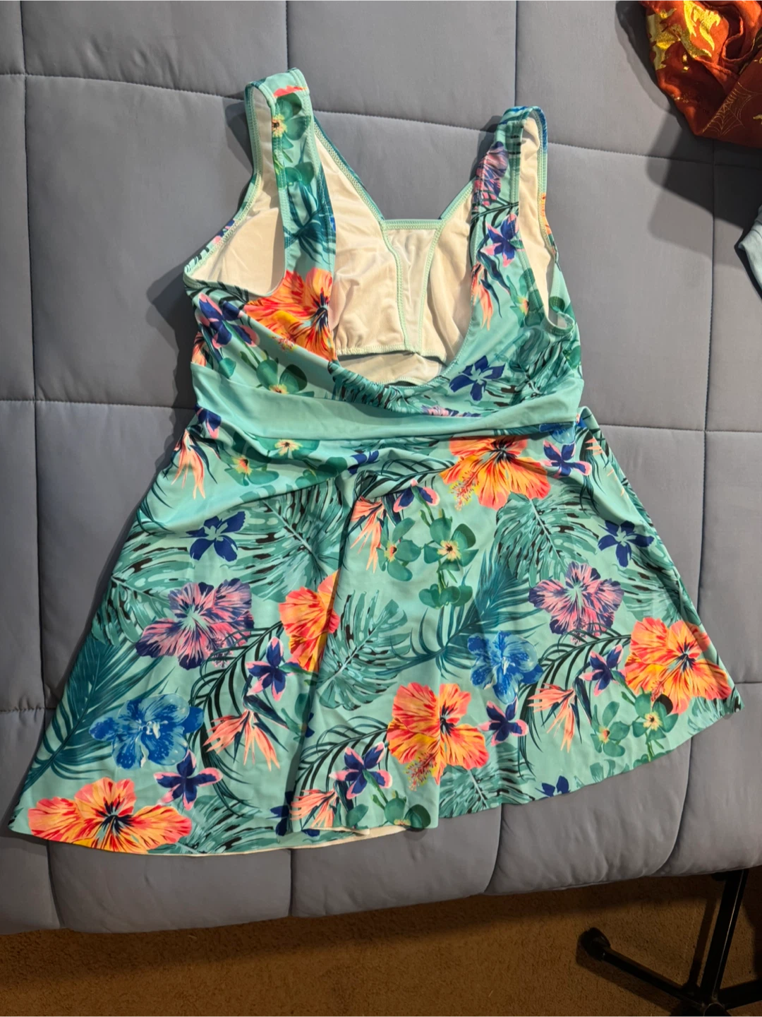 Xhilaration Floral Swim Tankini Set - photo 3