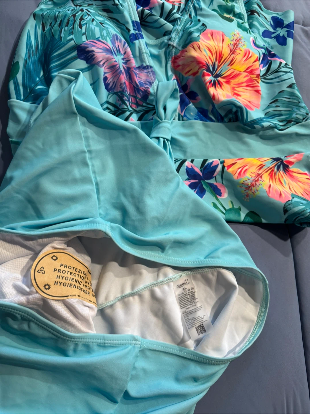 Xhilaration Floral Swim Tankini Set - photo 4