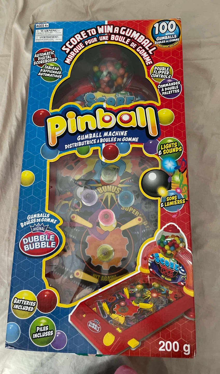 Move out sale: Dubble Bubble Gumball Pinball Machine - photo 4