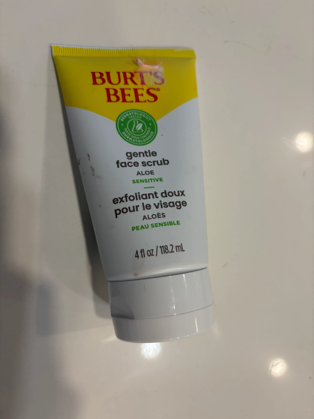 Burt’s Bees exfoliator