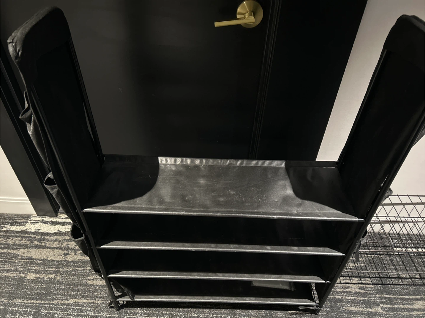2 Shoe Racks with Side Storage - photo 3