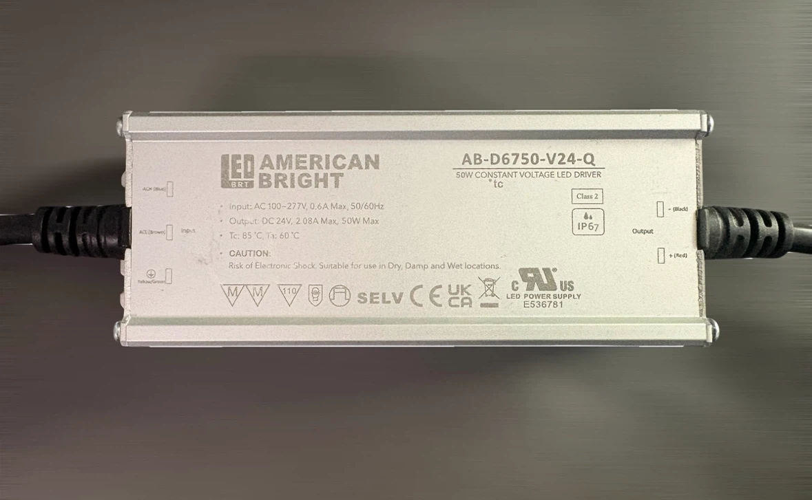 American Bright 50W LED Driver AB-D6750-V24-Q - photo 2