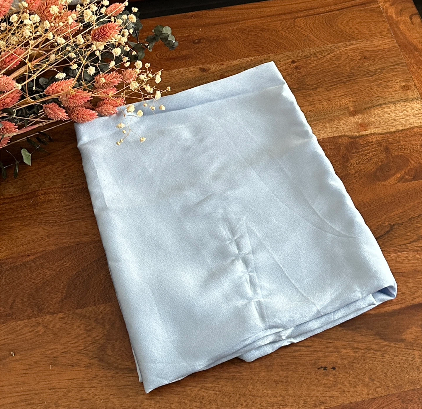 Light Blue Silky Scarf  - New - $7 - East York