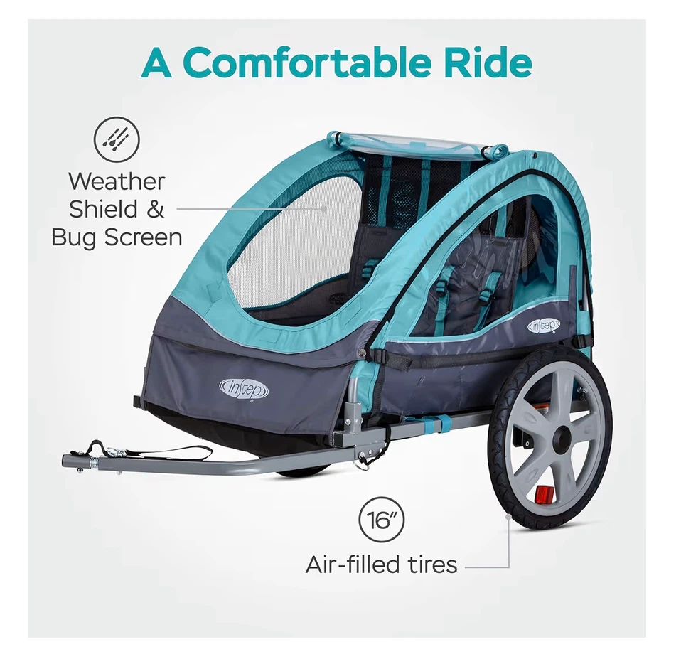 InStep Double Bike Trailer - photo 3