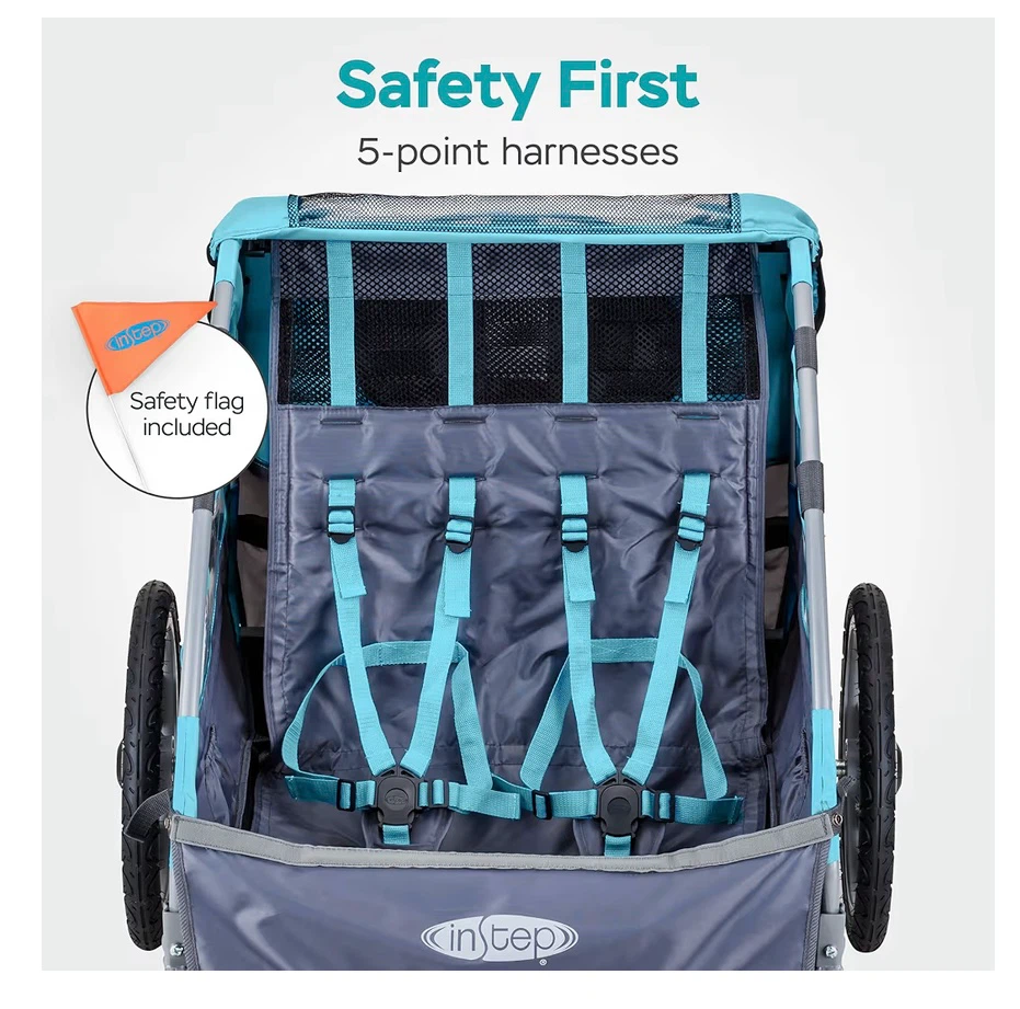 InStep Double Bike Trailer - photo 5