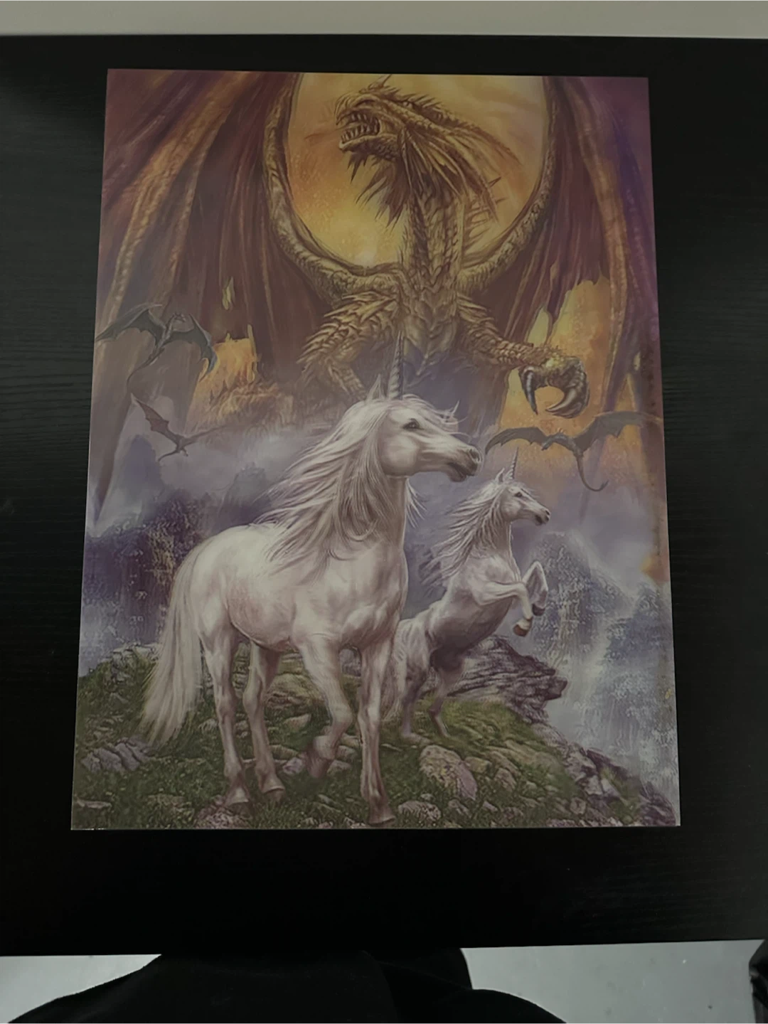 Set of 5 Fantasy 3D Lenticular Art Prints - photo 5