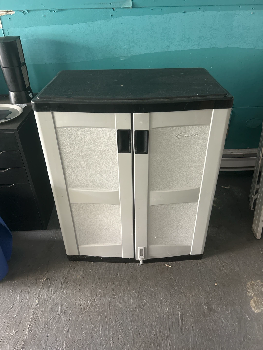 Suncast Plastic Storage Cabinet