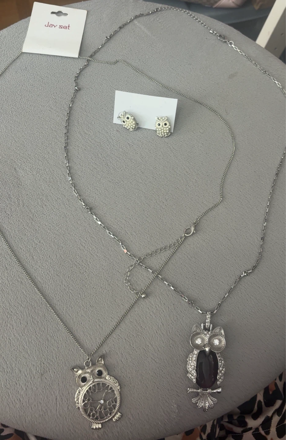 Jay Set Owl Jewellery Set