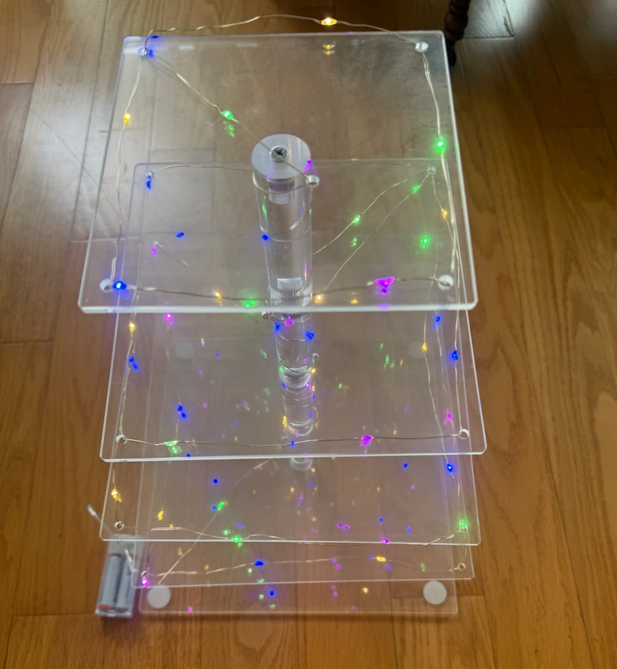 4-Tier LED Acrylic Dessert Stand - photo 3
