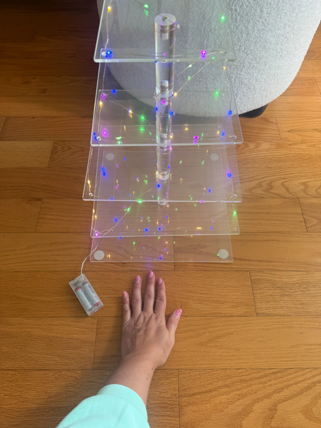 4-Tier LED Acrylic Dessert Stand - photo 5