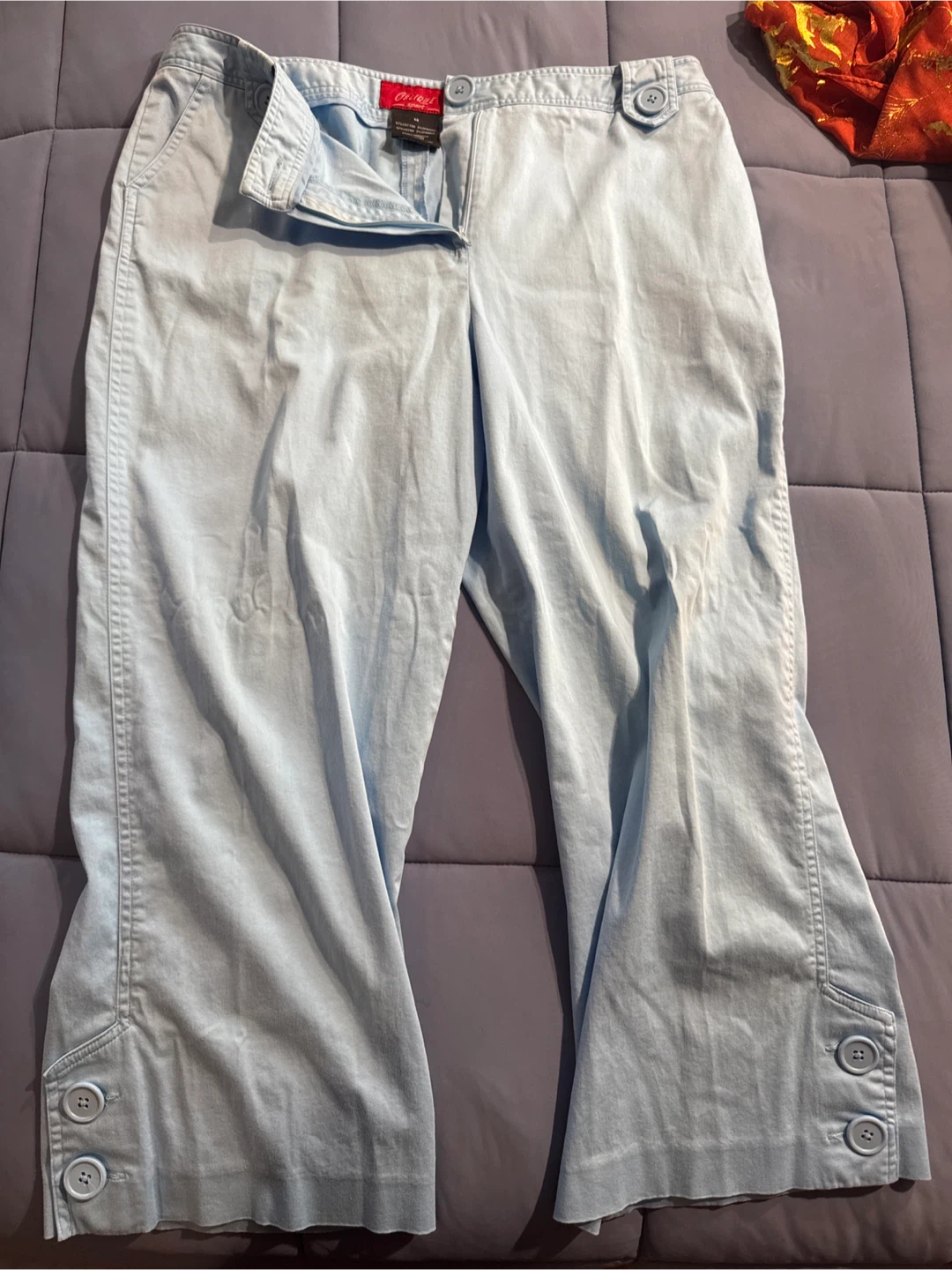 Oblique Sport Light Blue Pants - Size 14