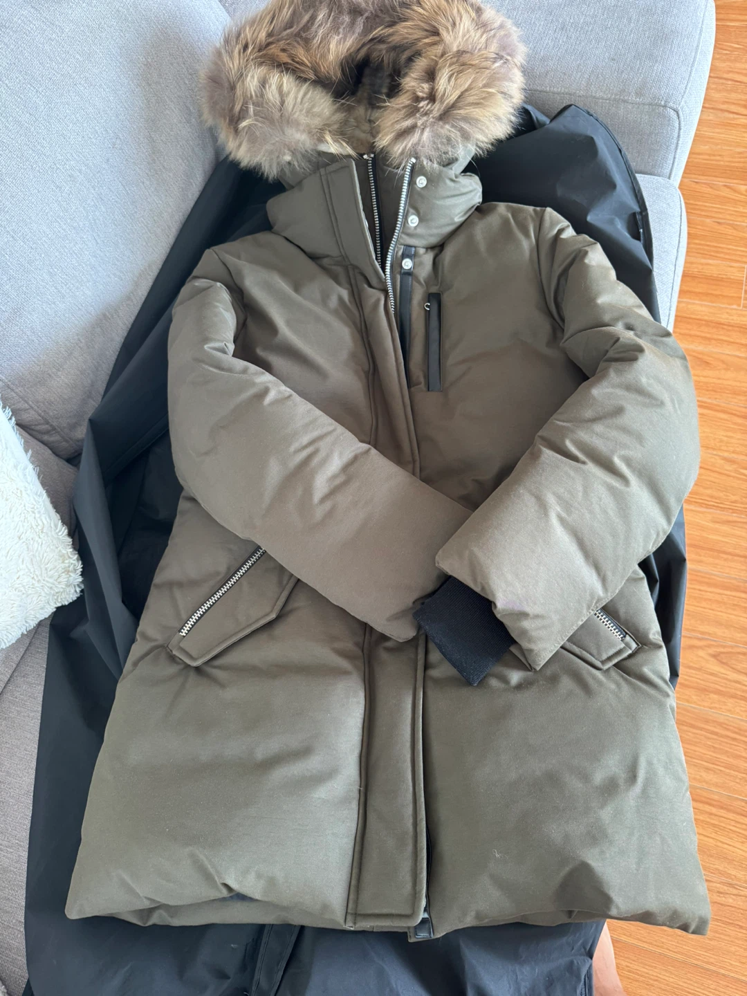 Mackage Down Parka with Fur Hood