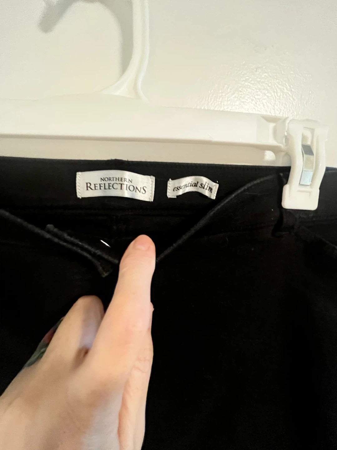 Northern Reflections Essential Slim Pants Black Size 14 - photo 2
