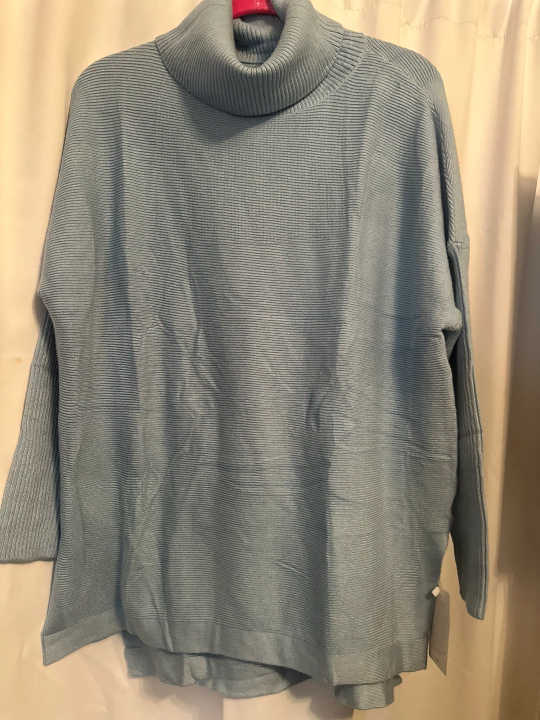 LILLUSORY Turtleneck Sweater Blue Size M - photo 3