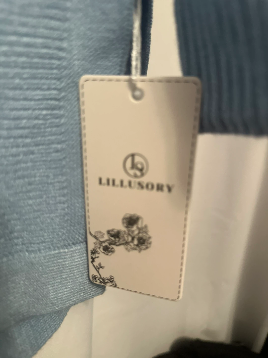 LILLUSORY Turtleneck Sweater Blue Size M - photo 4
