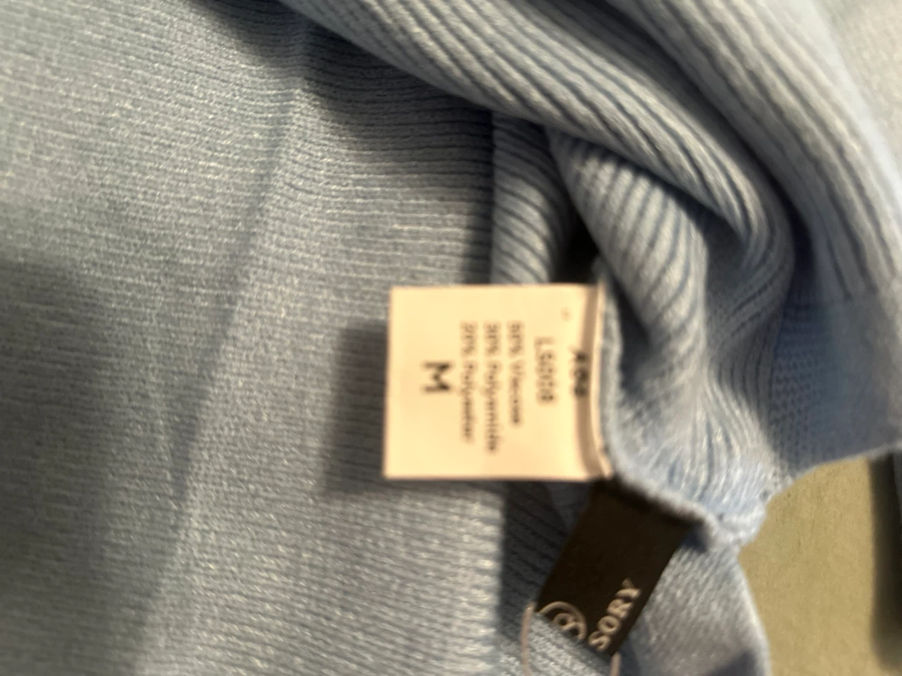 LILLUSORY Turtleneck Sweater Blue Size M - photo 5