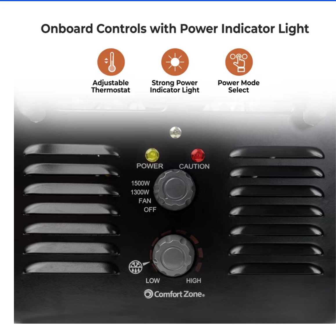Comfort Zone PowerGear Electric Utility Heater - photo 4