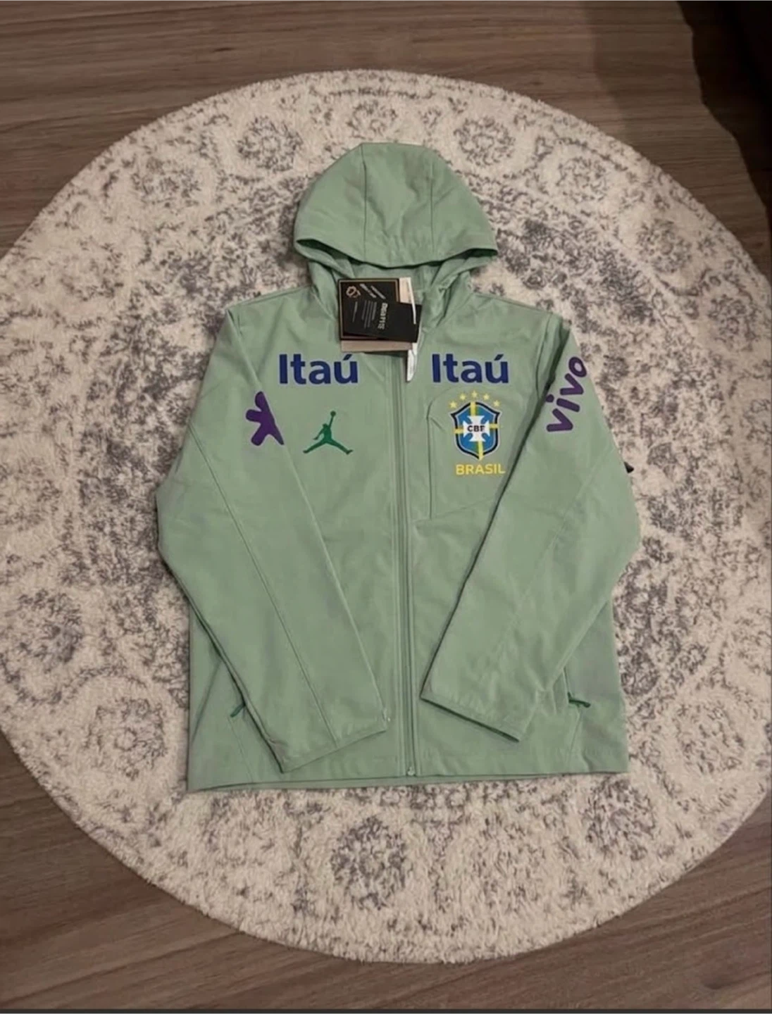 Jordan Brand Brazil CBF Windbreaker Jacket