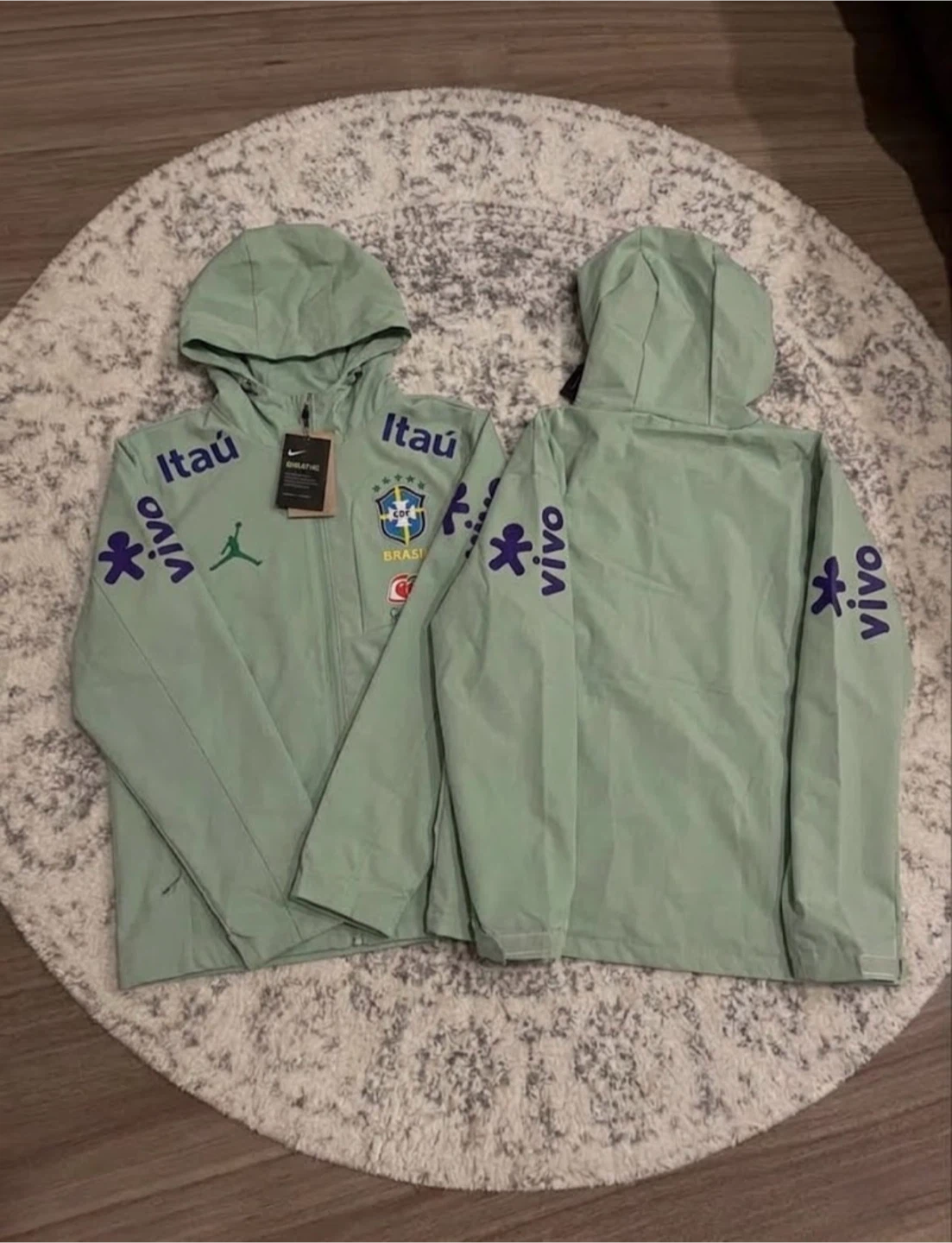 Jordan Brand Brazil CBF Windbreaker Jacket - photo 3