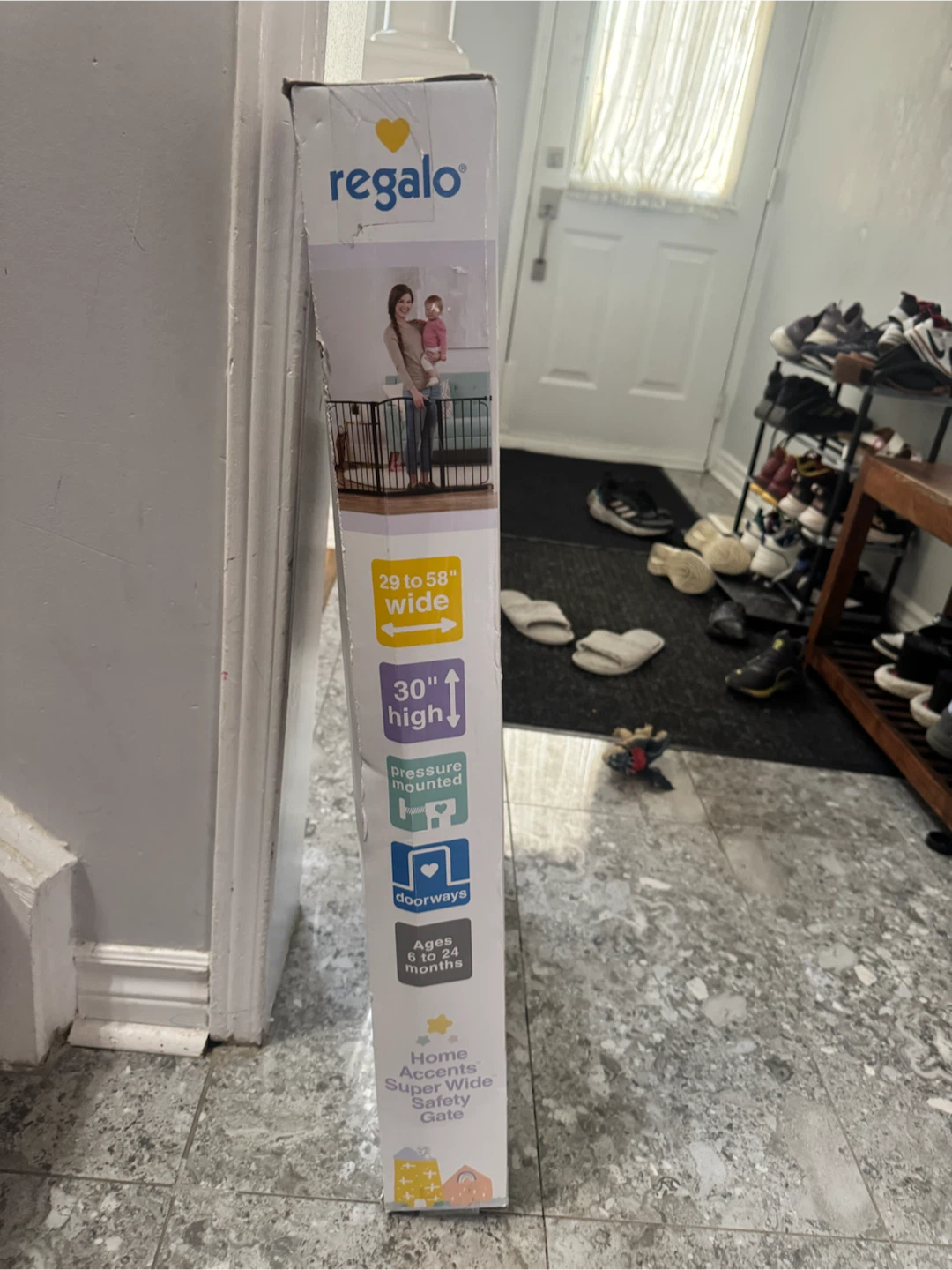 Regalo Home Accents Super Wide Safety Gate - photo 2