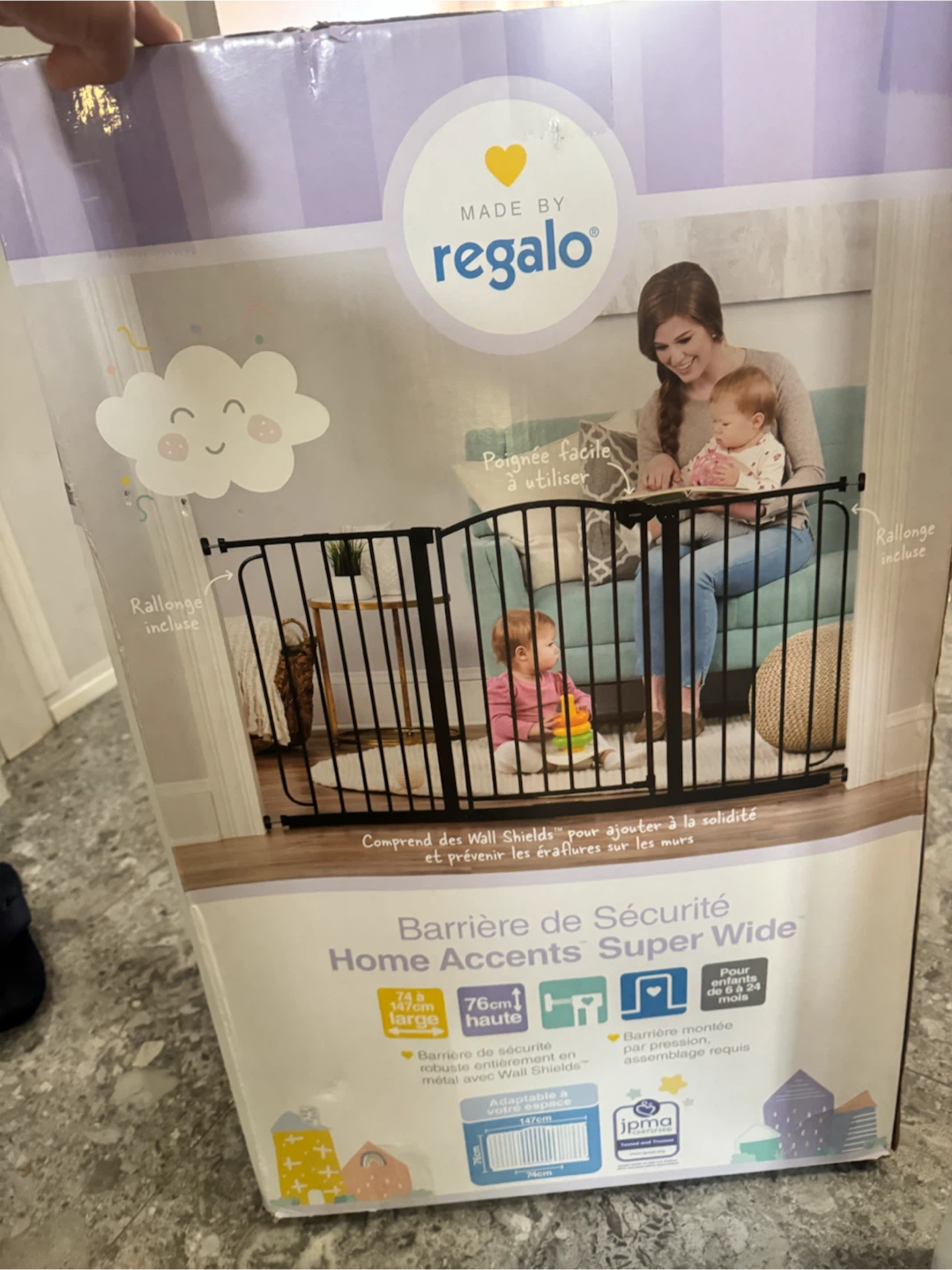 Regalo Home Accents Super Wide Safety Gate - photo 4