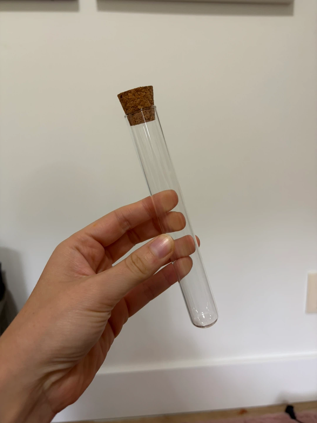 Set of 17 glass test tubes with cork stoppers - photo 4