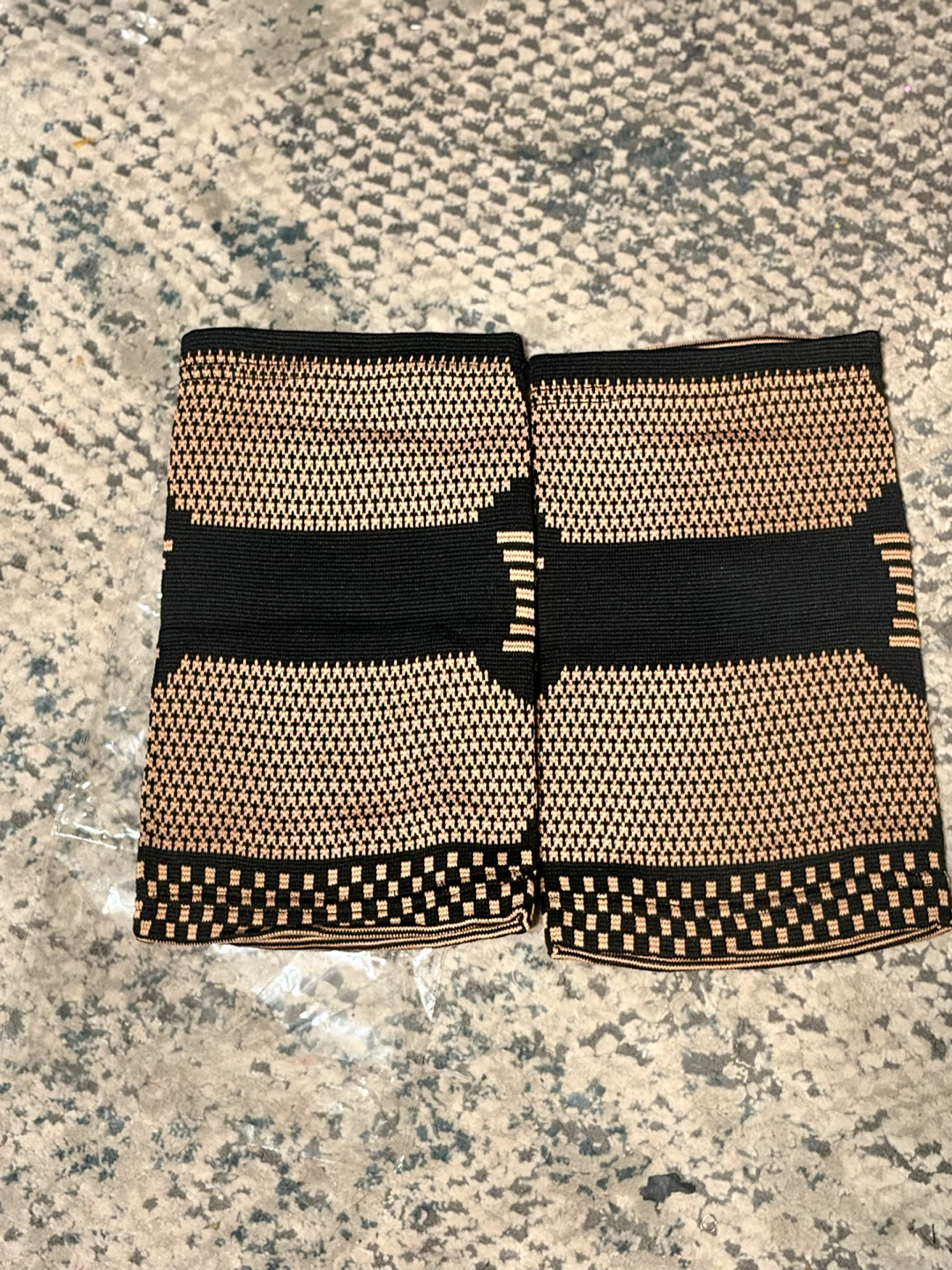 Unisex Pair Copper Compression Knee Support Braces - photo 3