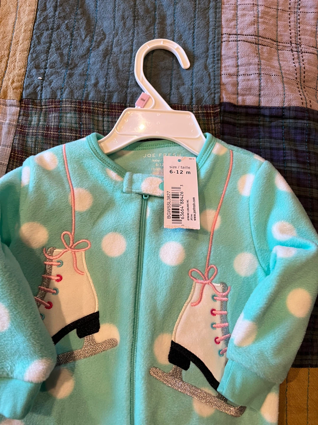 Joe Fresh Baby Footed Sleeper 6-12m - photo 2