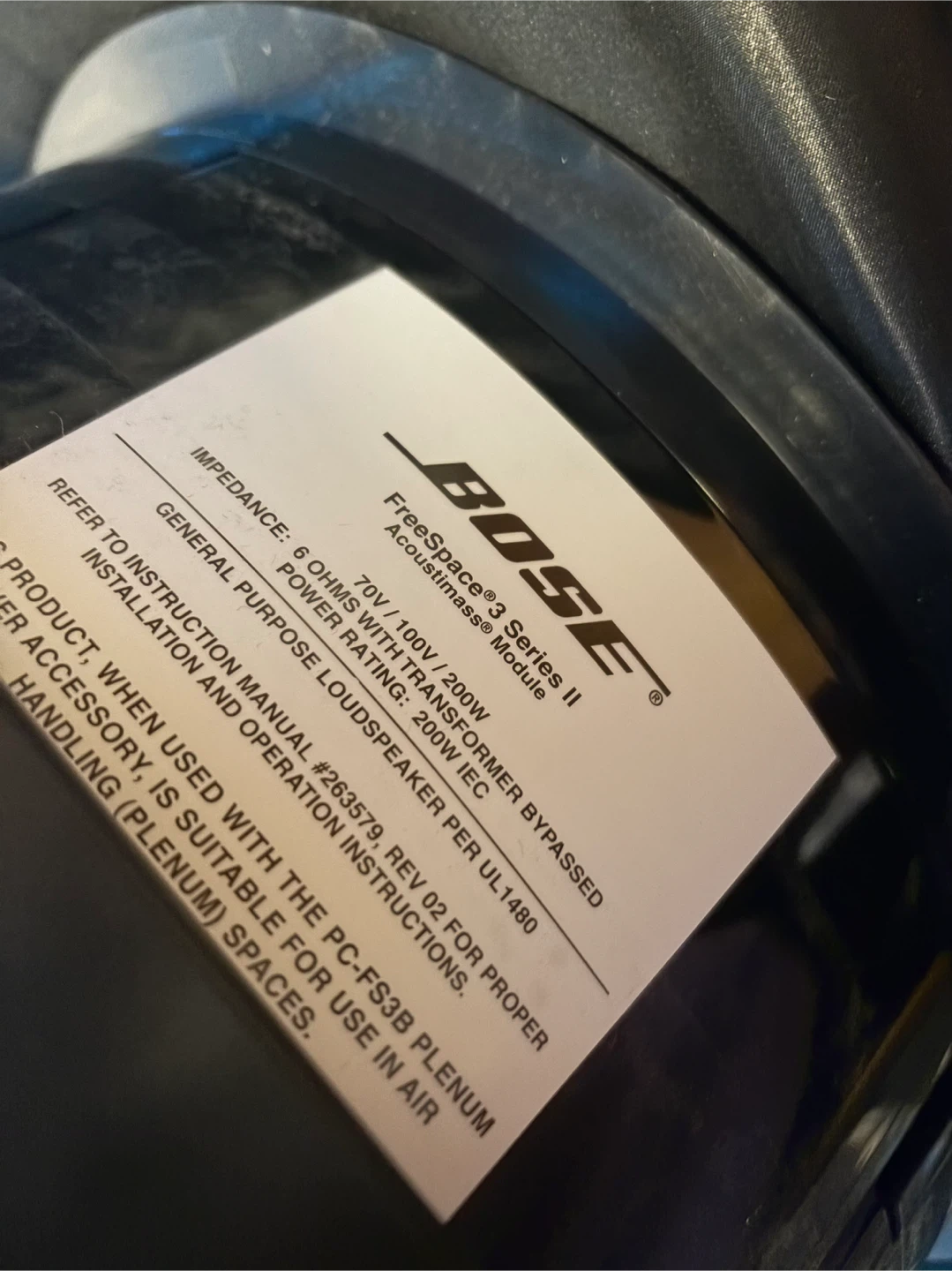 Bose FreeSpace Loudspeakers - photo 4