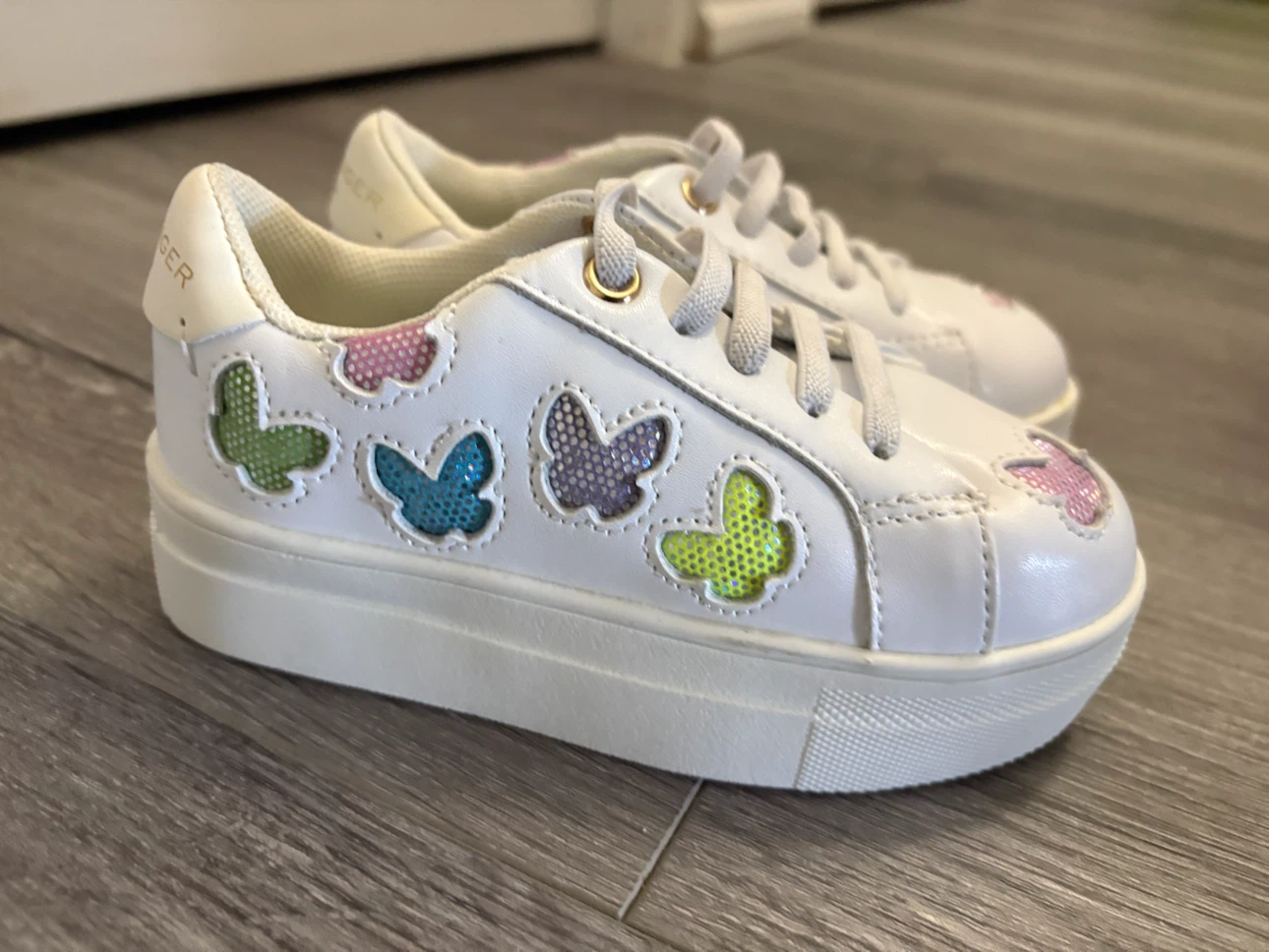 Kurt Geiger White Butterfly Sneakers - photo 3
